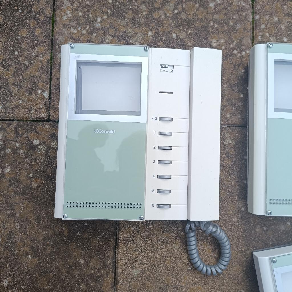 Comelit deurvideo systemen, Ophalen, Ingebouwde camera, Gebruikt, Bedraad