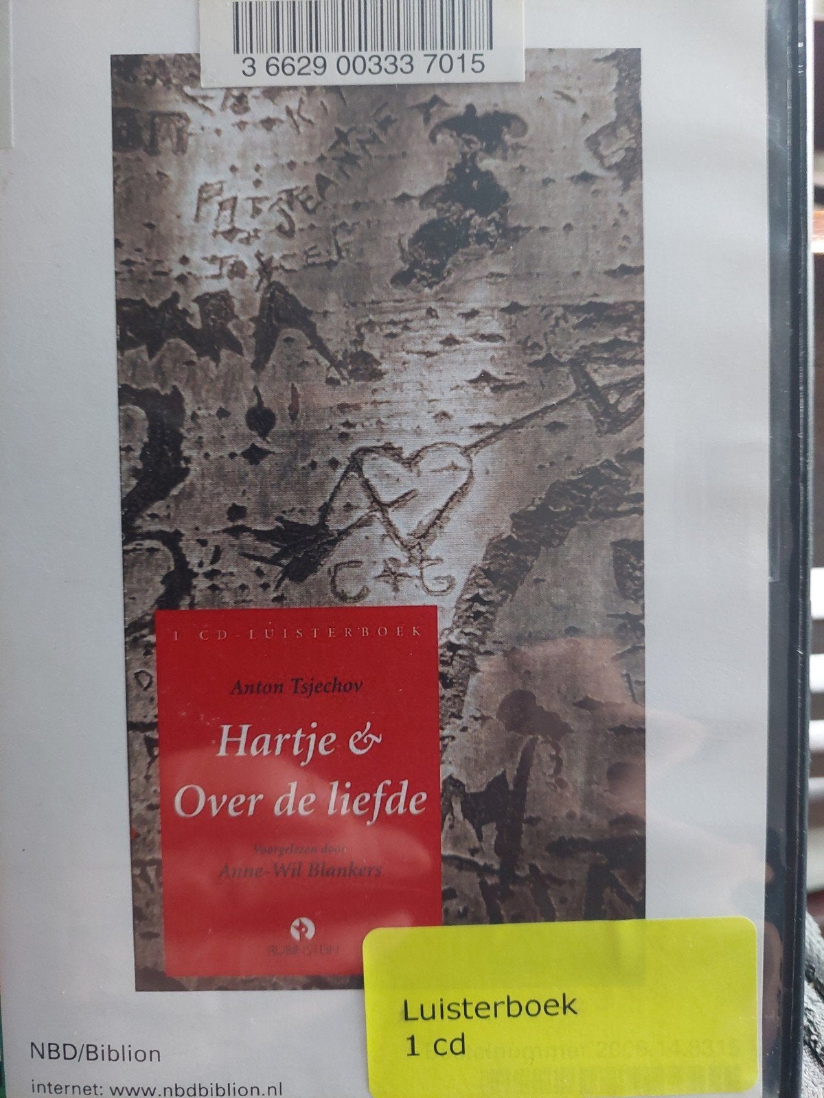 Anton Tsjechov - Hartje & Over de liefde (Luisterboek CD), Boeken, Ophalen of Verzenden, Anton Tsjechov, Cd, Volwassene