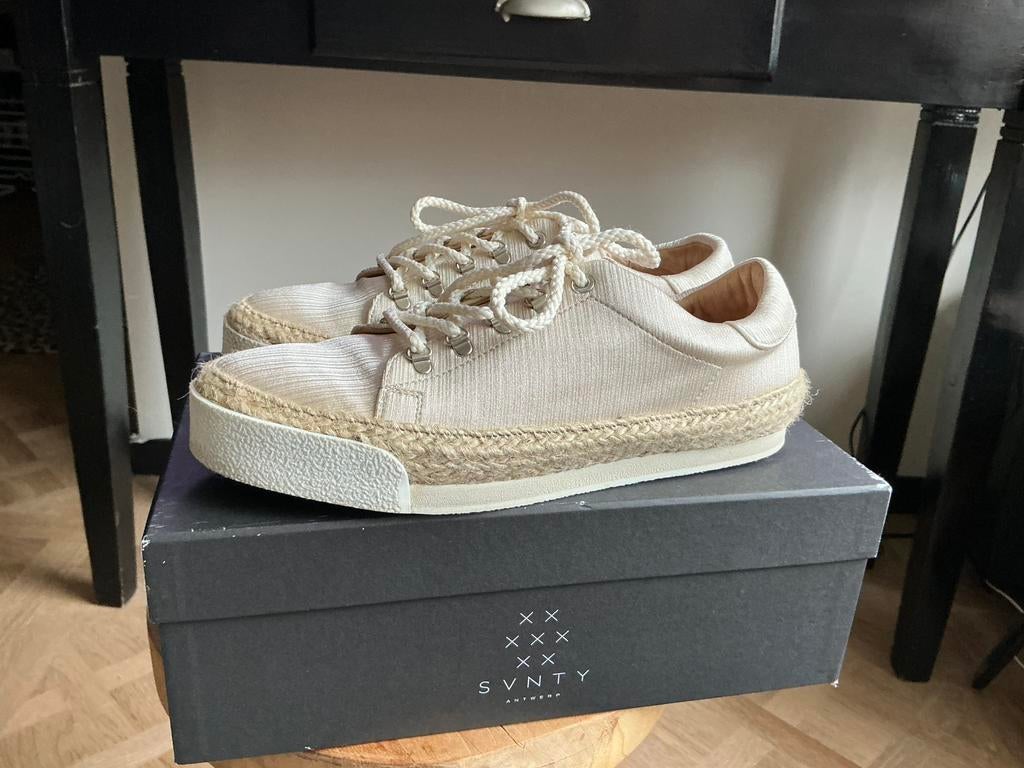 Sneaker,svinty linnen sneaker,espadrille,textiel hiker mt 40, Ophalen, Zo goed als nieuw, 180 cm of meer, 85 tot 100 cm