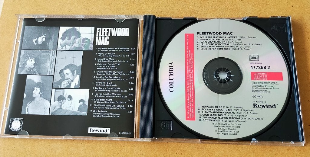 Peter Green's Fleetwood Mac CD 1968/199?, Ophalen of Verzenden, Zo goed als nieuw, Bluesrock