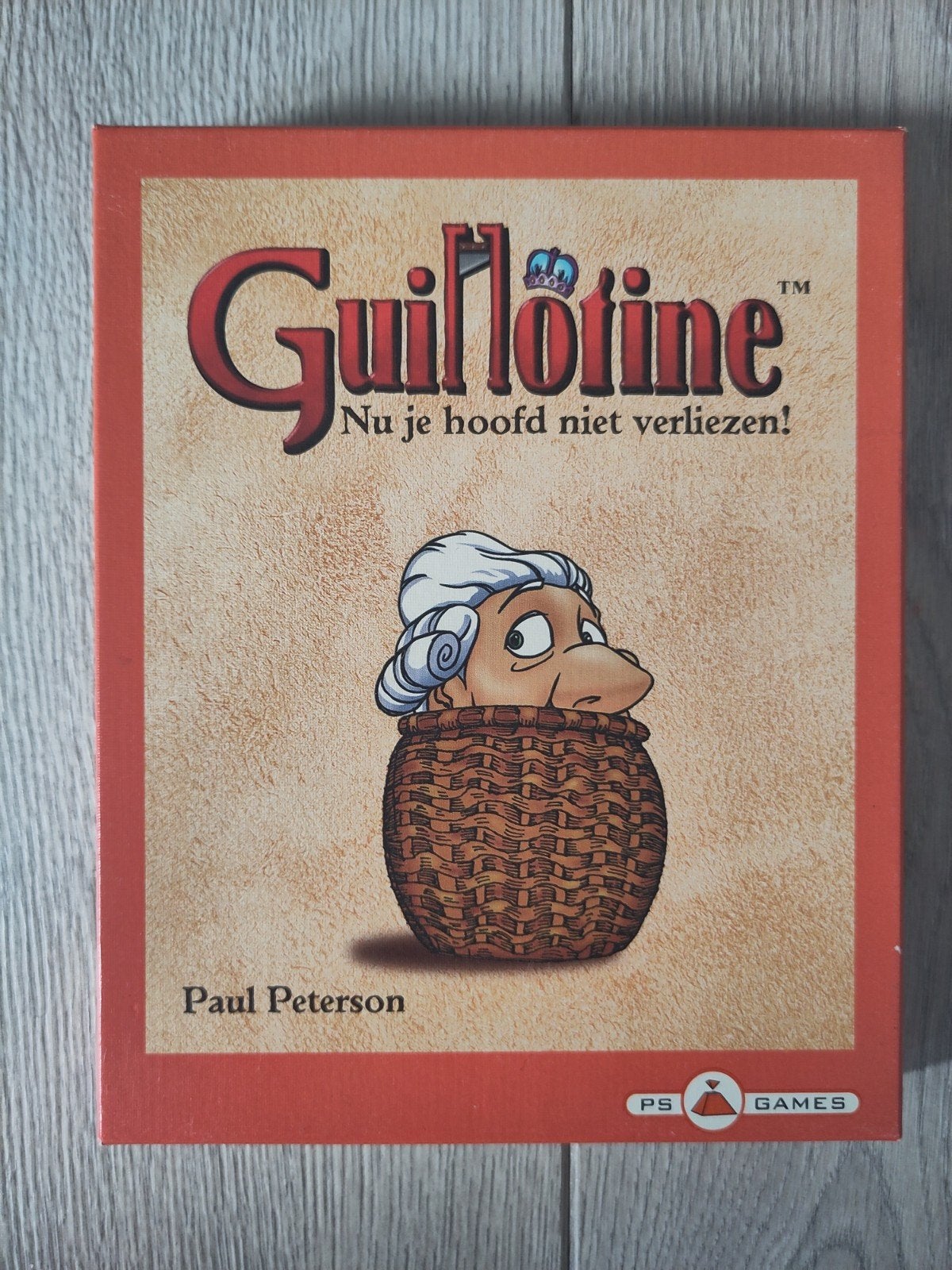 Guillotine Kaartspel - Nu je hoofd niet verliezen!, Drie of vier spelers, Ophalen of Verzenden, Gebruikt, PS Games
