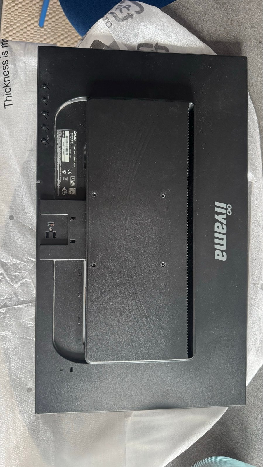 Iiyama ProLite E2483HS-B1 Full HD Monitor, Ophalen, Gebruikt, Kantelbaar, Full HD