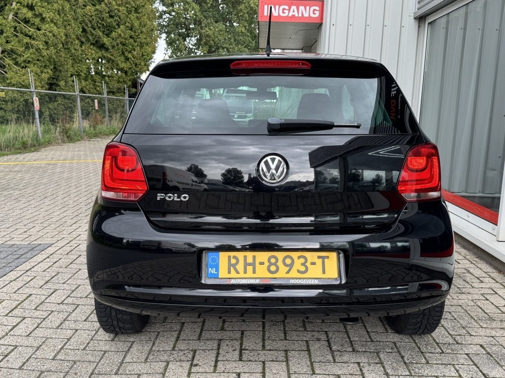 Volkswagen Polo 1.2 Style / STOELVERW / AIRCO / DEALER OND /, Auto's, 967 kg, 60 pk, 1198 cc, Zwart