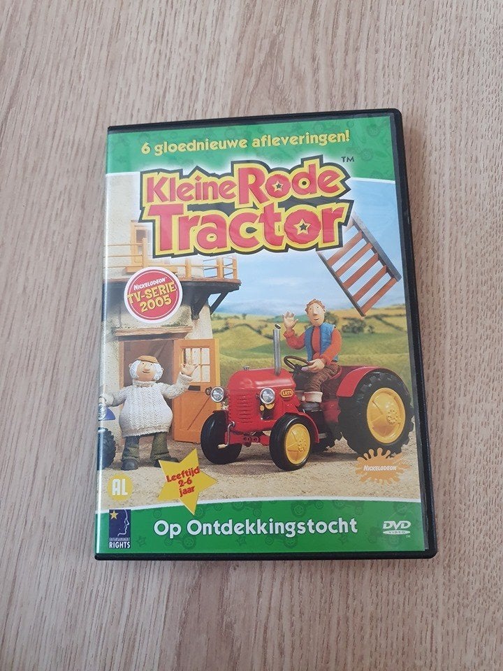 De Kleine Rode Tractor DVD Collectie - 3 DVD's, Gebruikt, Alle leeftijden, Tv-serie, Educatief