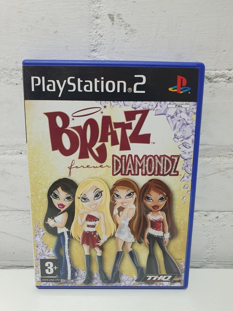 Bratz Forever Diamondz Ps2/PlayStation 2 (CIB), Avontuur en Actie, Gebruikt, ., 1 speler