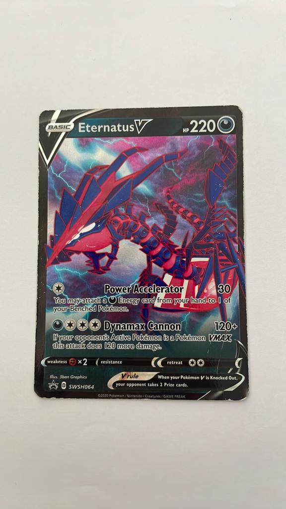 Pokemon eternatus V, Ophalen of Verzenden, Zo goed als nieuw