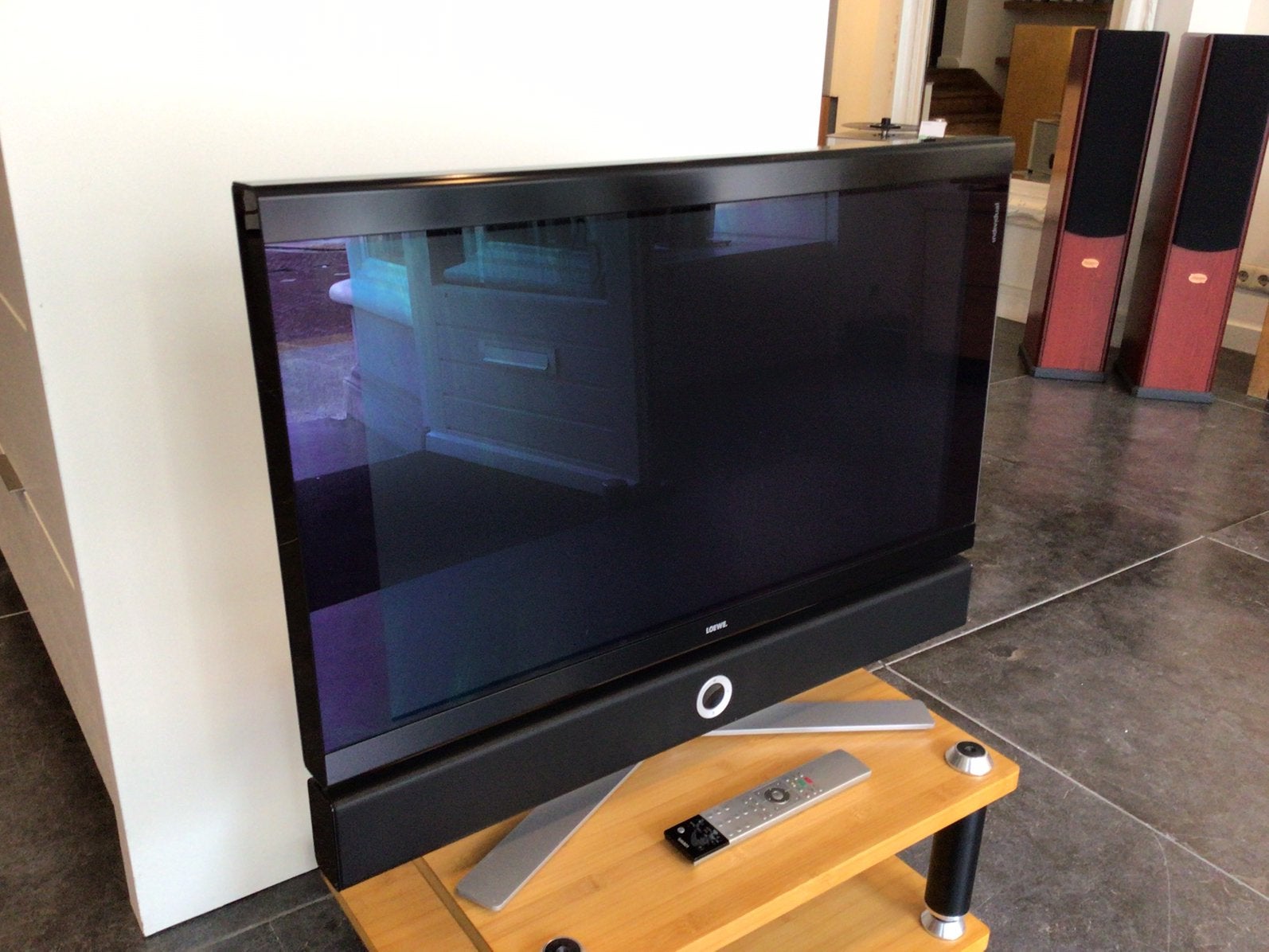 Loewe individual 32 S Zwart, Audio, Tv en Foto, Televisies, Gebruikt, 50 Hz, LCD, Ophalen
