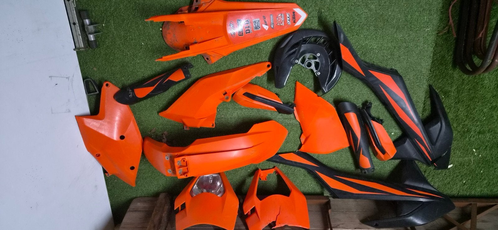 kappenset ktm exc 250 origineel, Ophalen of Verzenden