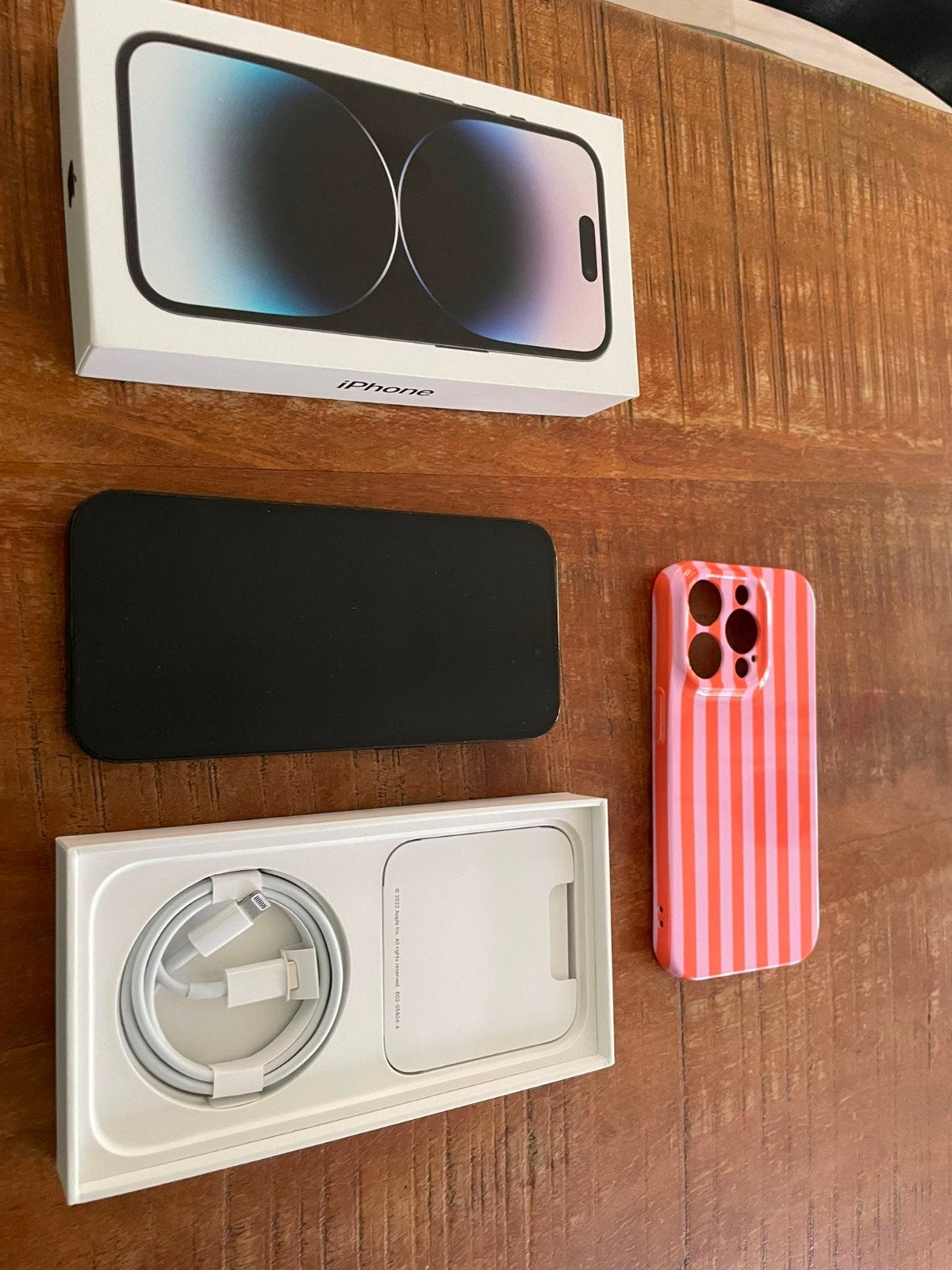 iPhone 14 Pro met 128GB, Telecommunicatie, Mobiele telefoons | Apple iPhone, Zwart, Ophalen of Verzenden, Zo goed als nieuw, 84 %