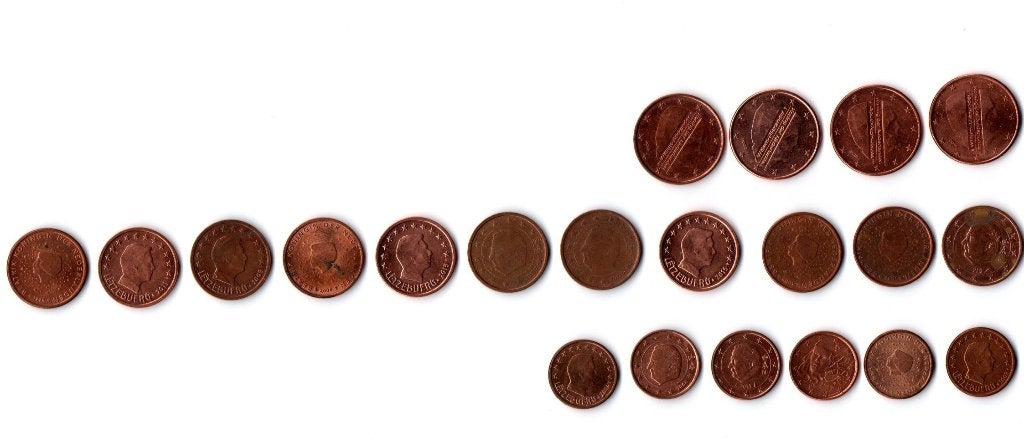 Europese Unie / Nederland 1 cent, 2 cent 5 cent, Ophalen of Verzenden, Overige waardes