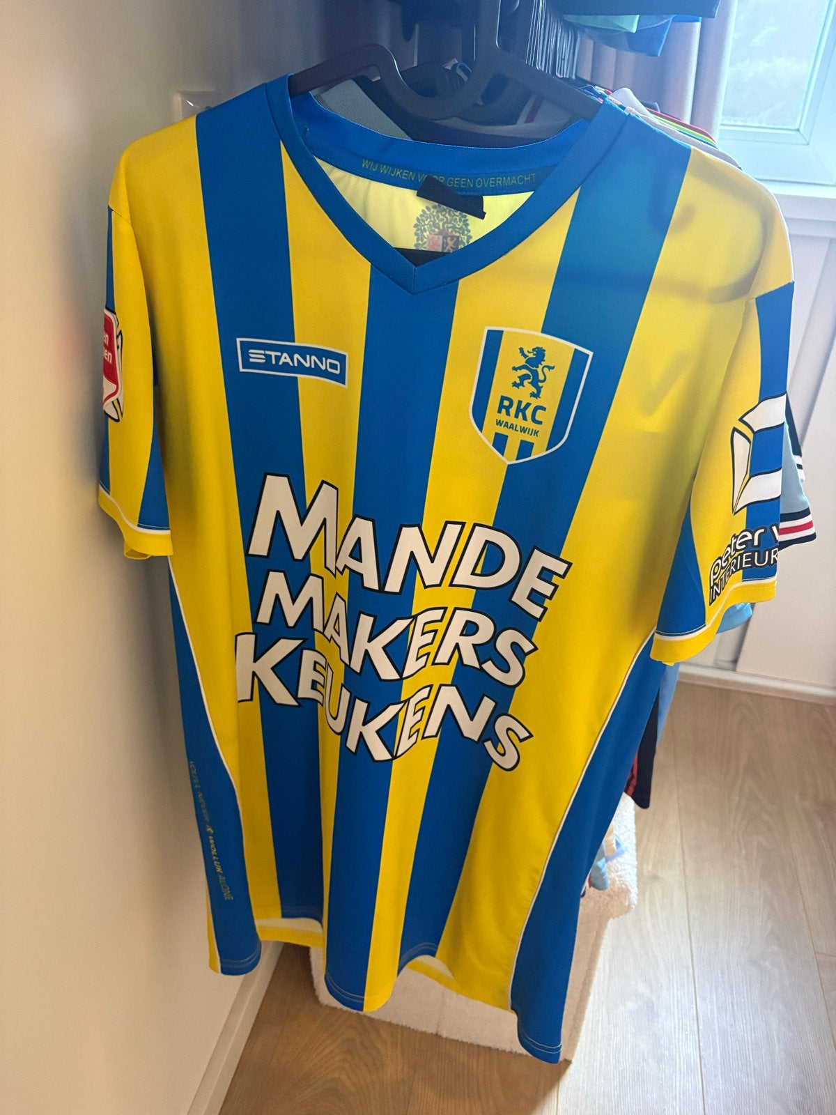 Matchworn RKC shirt Mario Bilate (promotiejaar) + handtekeni, Ophalen of Verzenden, Gebruikt, Shirt