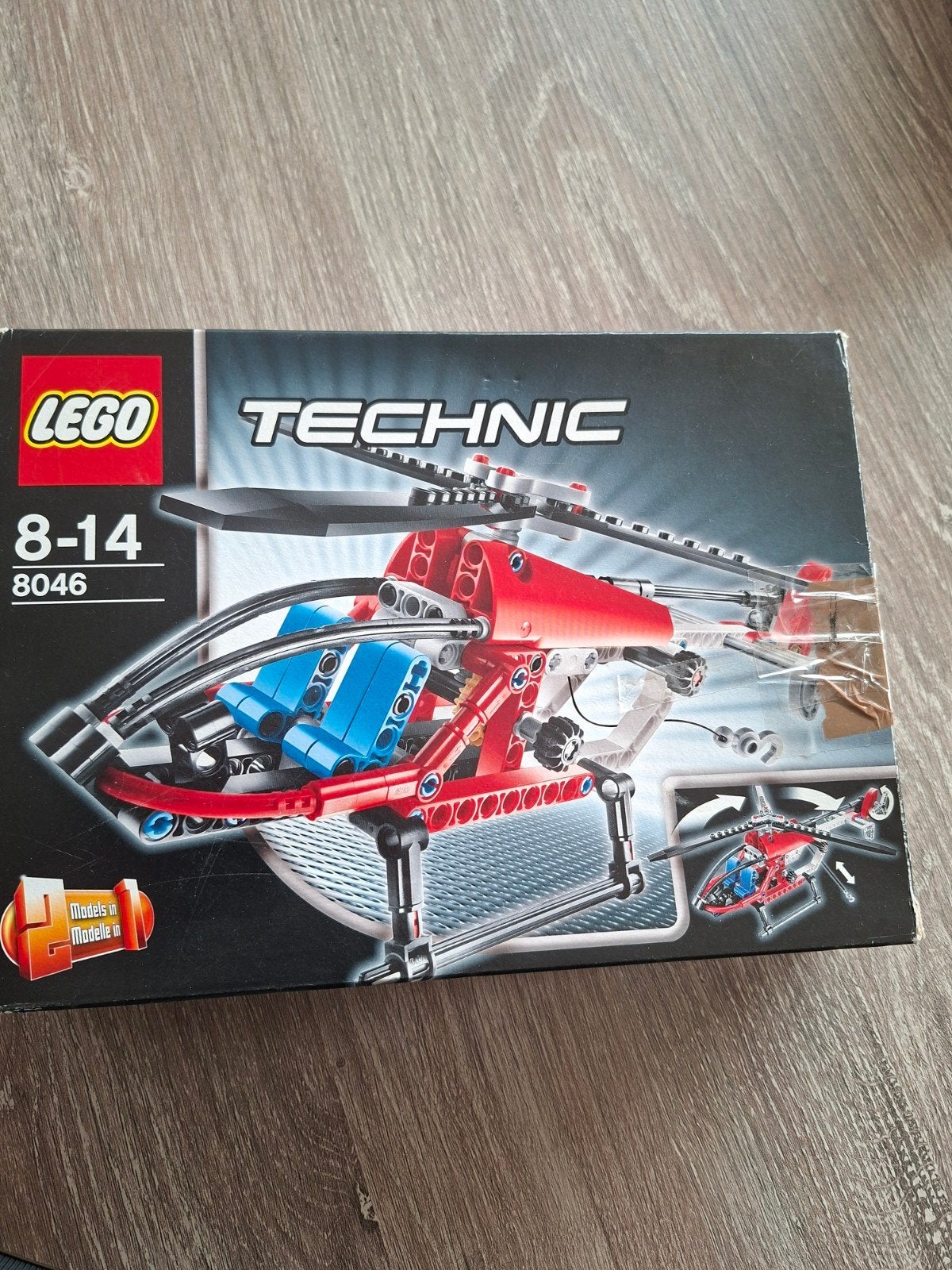 LEGO Technic Helikopter 8046 -, Ophalen, Gebruikt