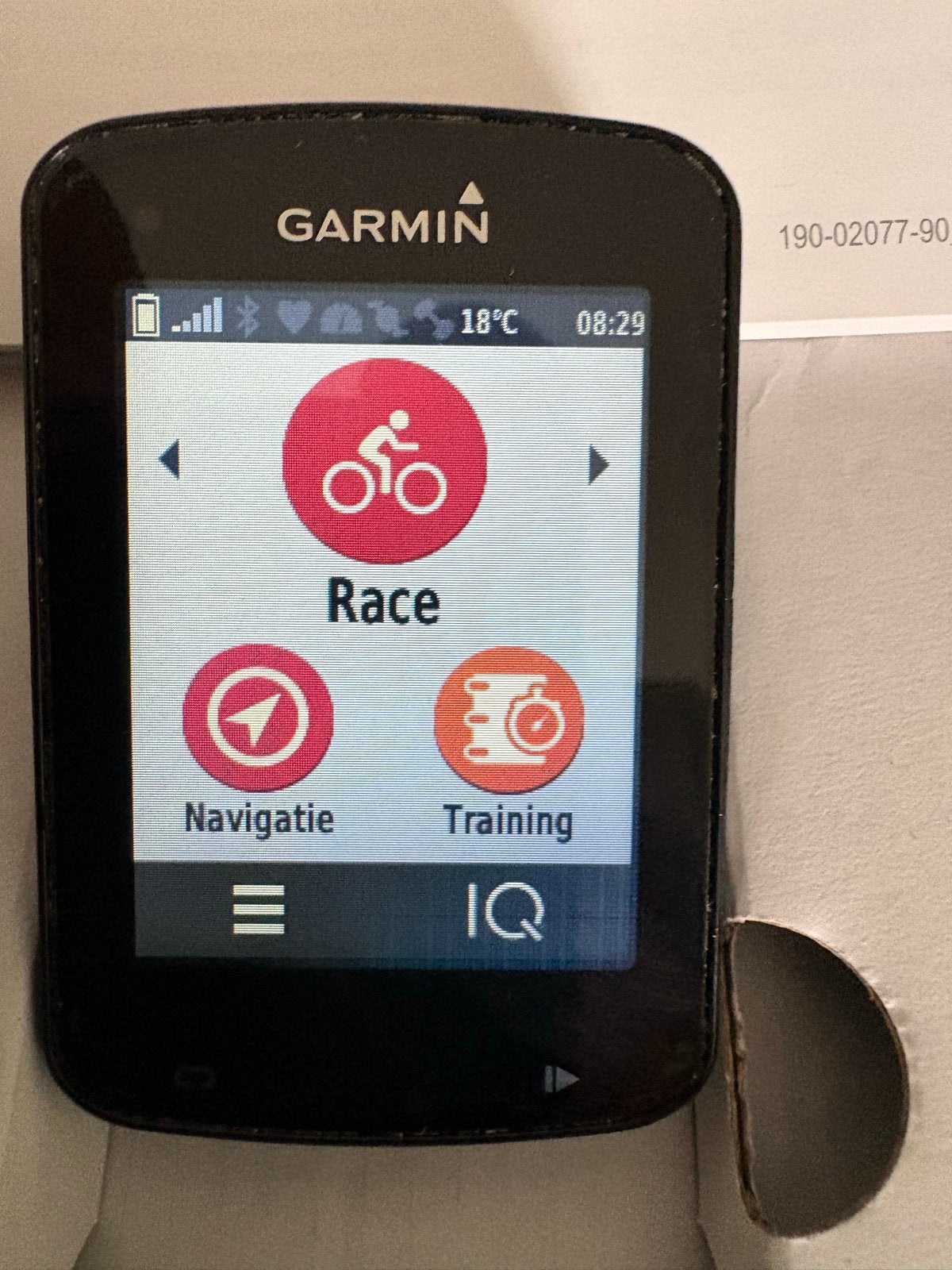 Garmin Edge 820 Fietscomputer, met Garmin Hartslagmeter/band, Ophalen, Draadloos, Gebruikt