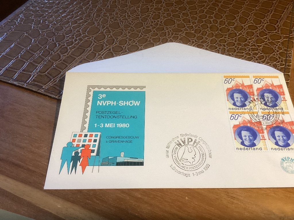 No4127 3e NVPH-show ´s-Gravenhage blok van 4 Nederland jaar, Postzegels en Munten, Ophalen of Verzenden, Onbeschreven, Nederland