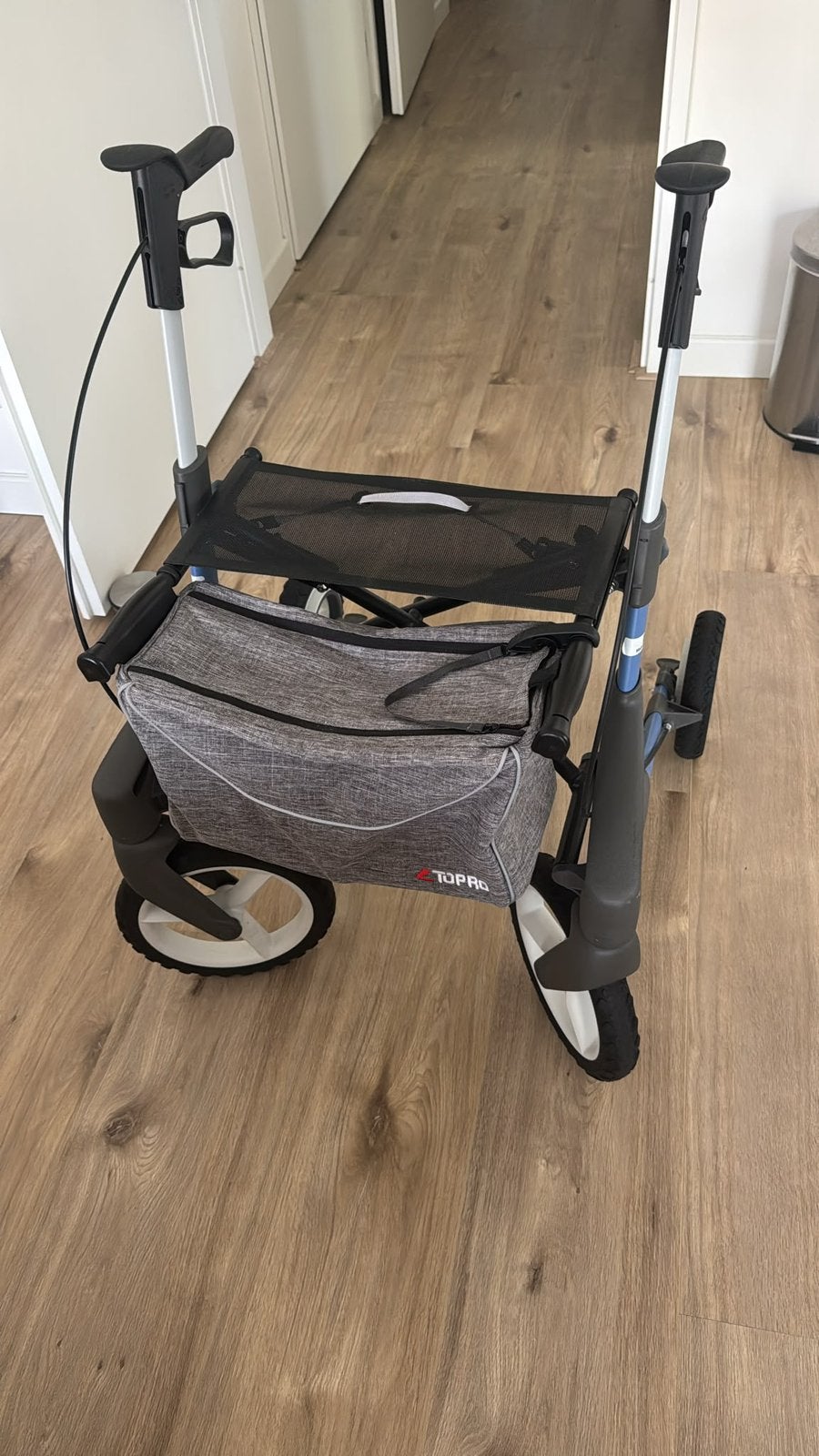 Nieuwe rollator topro olympos atr m ofr blu nieuwstaat, Ophalen, Lichtgewicht, Nieuw