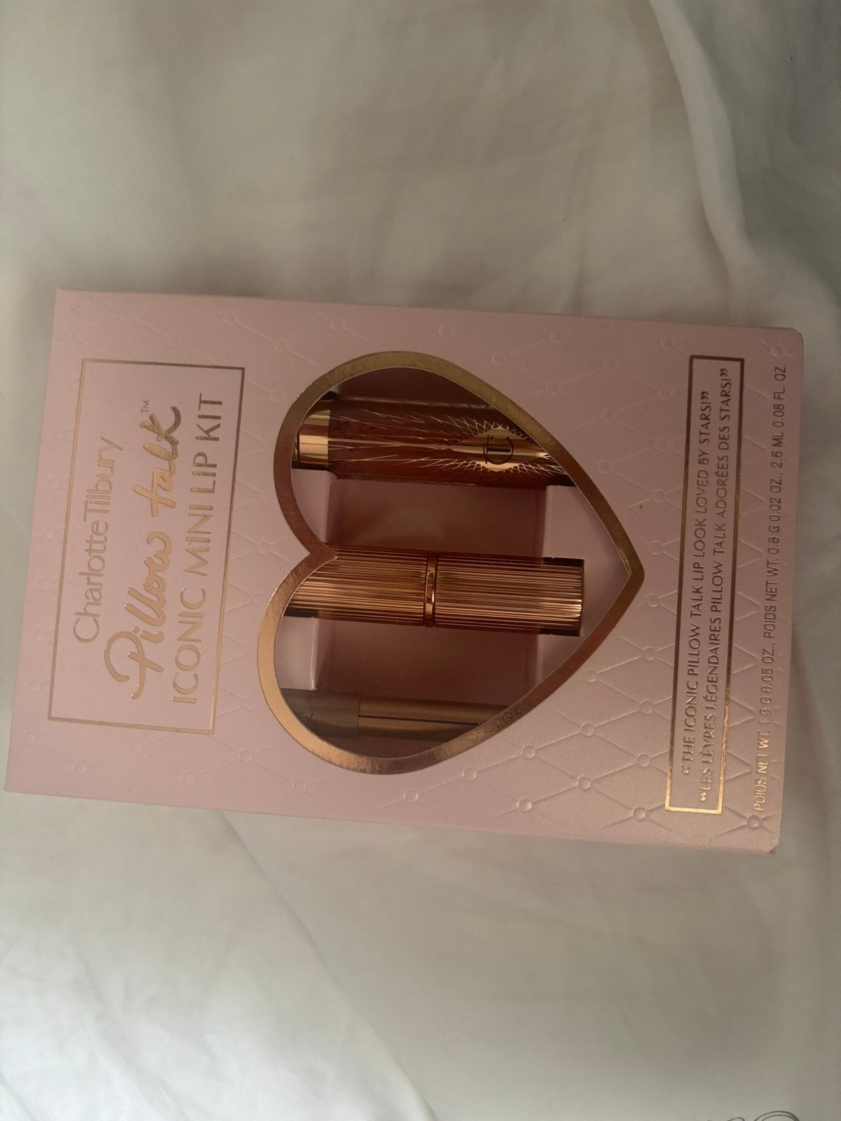Charlotte tilbury pillowtalk lipset NIEUW, Sieraden, Tassen en Uiterlijk, Uiterlijk | Cosmetica en Make-up, Verzenden, Nieuw, Lippen