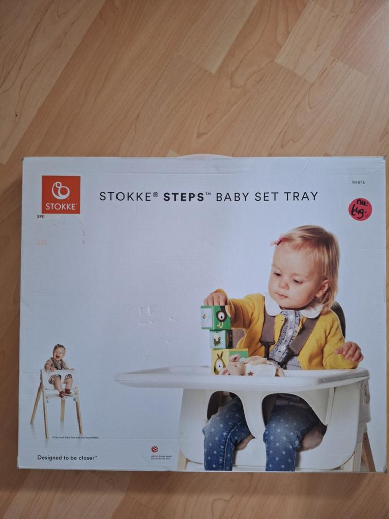 Stokke steps baby set tray, Kinderen en Baby's, Ophalen of Verzenden, Nieuw, Meegroeistoel