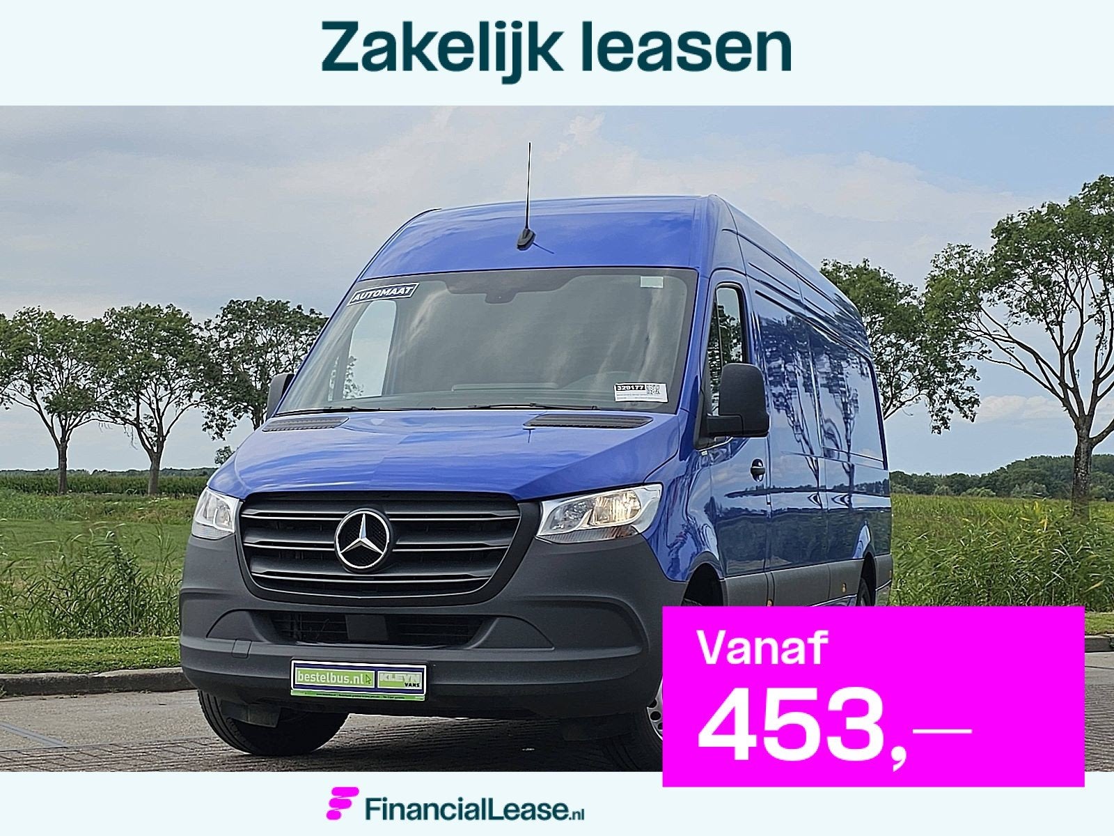 MERCEDES-BENZ SPRINTER 315 cdi aut. l3h2, Automaat, Gebruikt, Blauw, Mercedes-Benz