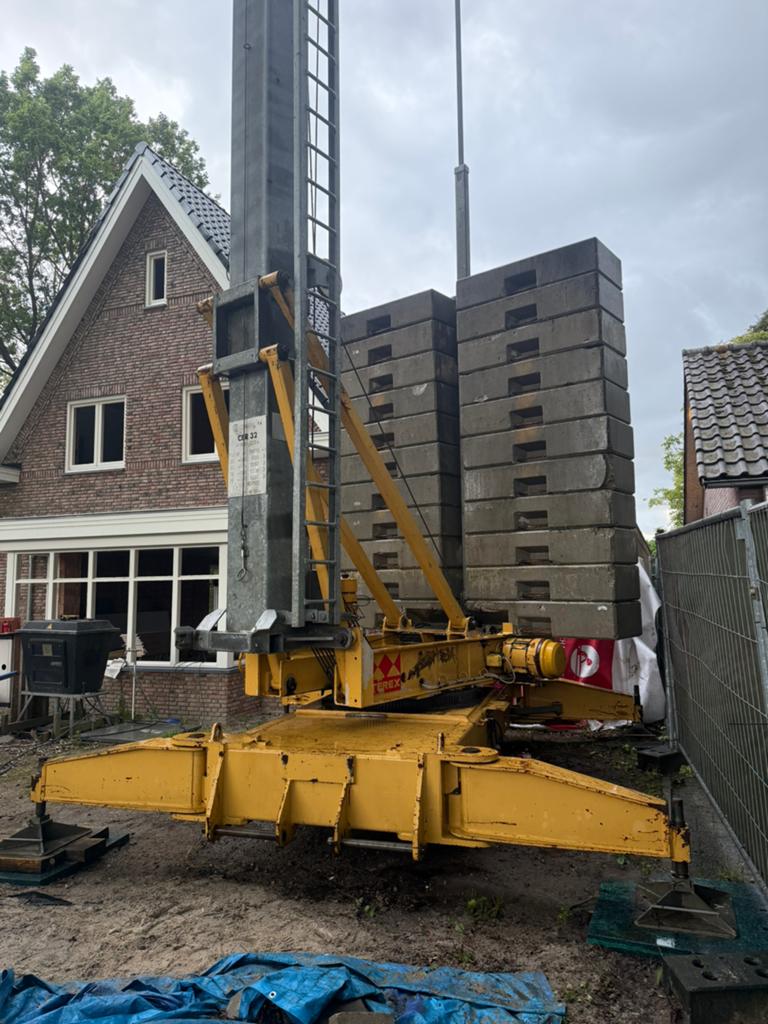 Bouwkraan comedil terex CBR-32    32 Meter Vlucht, Ophalen of Verzenden, Hijswerktuig