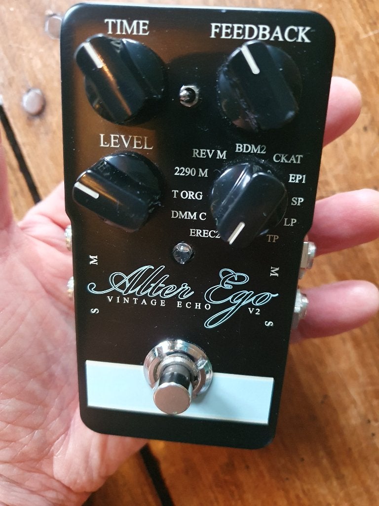 TC Electronics Alter Ego V2 delay pedal, Muziek en Instrumenten, Effecten, Verzenden, Zo goed als nieuw, Delay of Echo