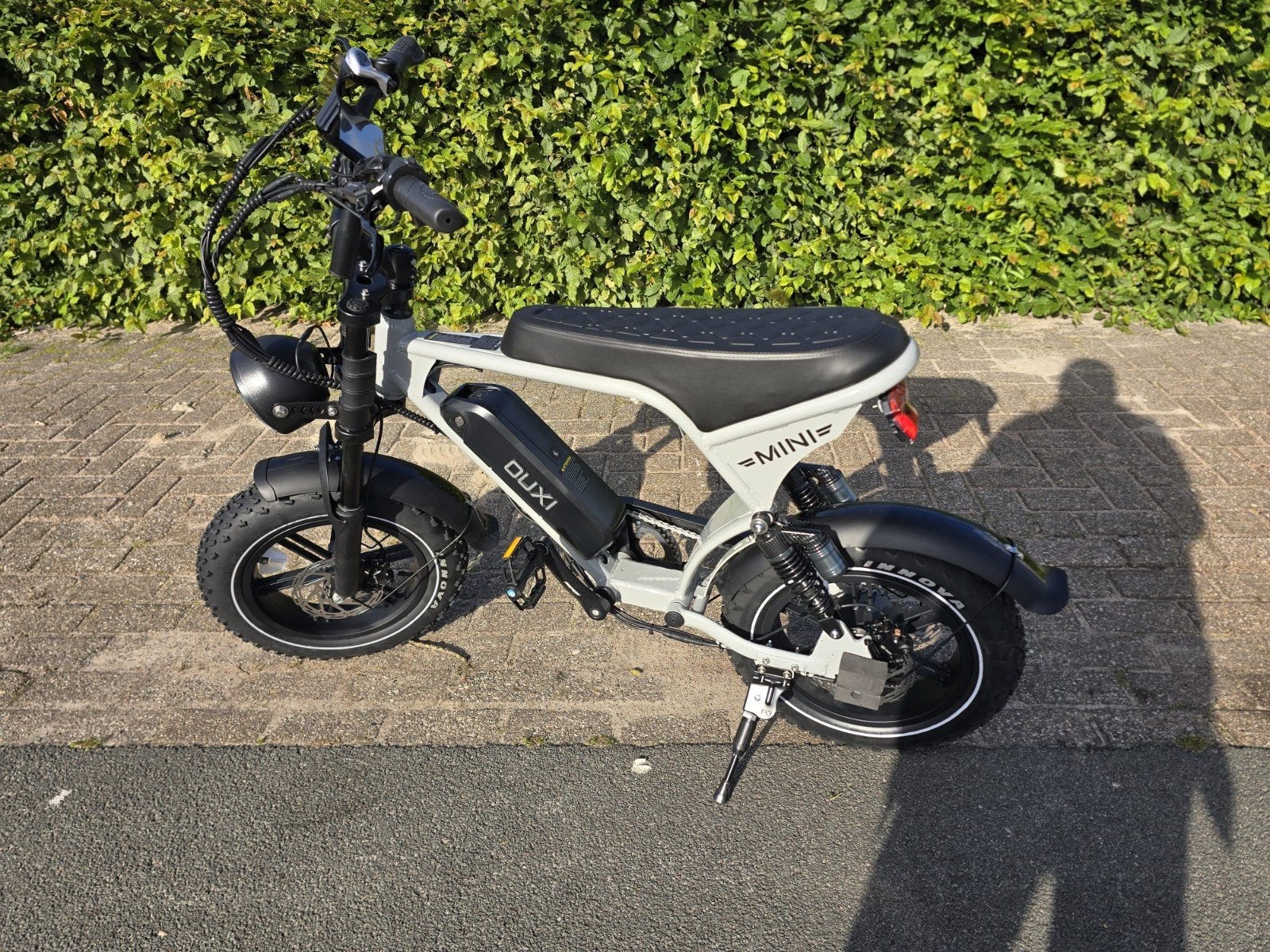 Fatbike V8 Mini 2 kleur Zwart Muisgrijs & Nardo + accu garan, Overige merken, -, -, Nieuw
