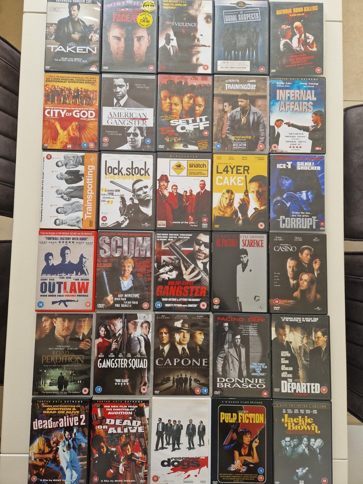 Misdaad DVD Pakket, Vanaf 16 jaar, Verzenden, Maffia en Misdaad
