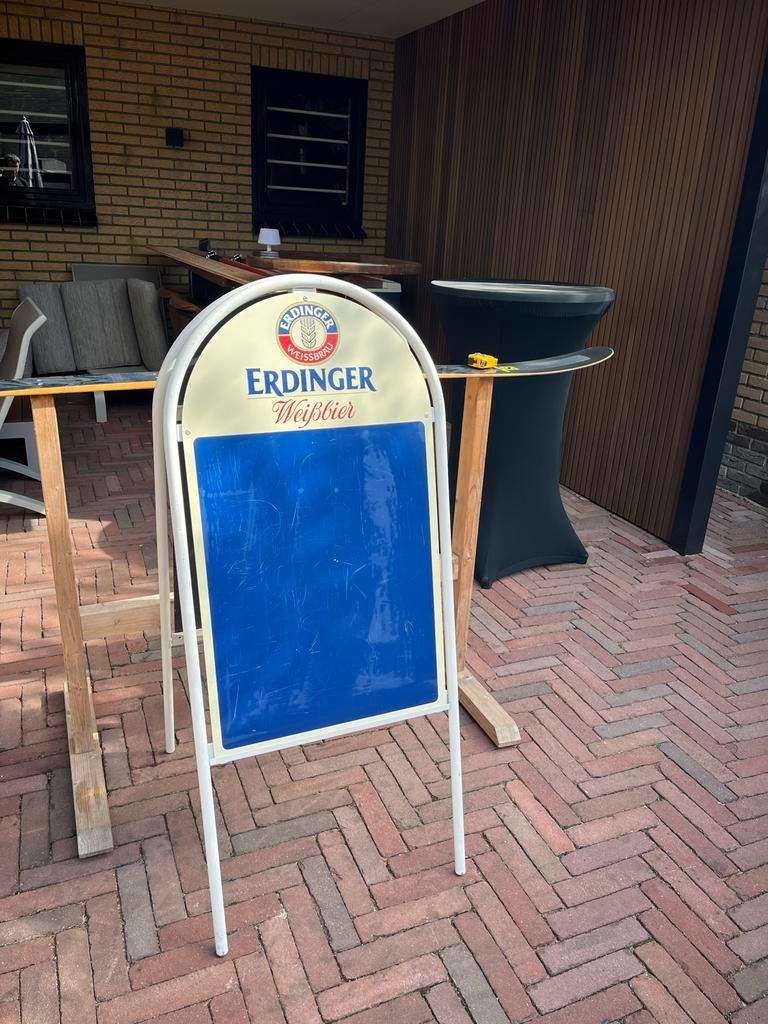 Erdinger Weissbier Welkomstbord - Maakt elk feest compleet!, Ophalen of Verzenden, Gebruikt