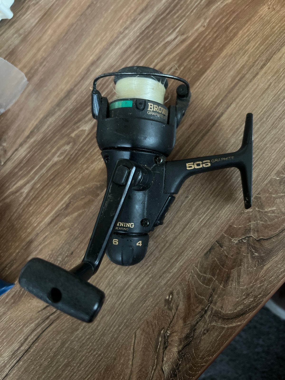 Browning 503 Graphite Molen - Gebruikt, Watersport en Boten, Ophalen of Verzenden, Gebruikt, Molen