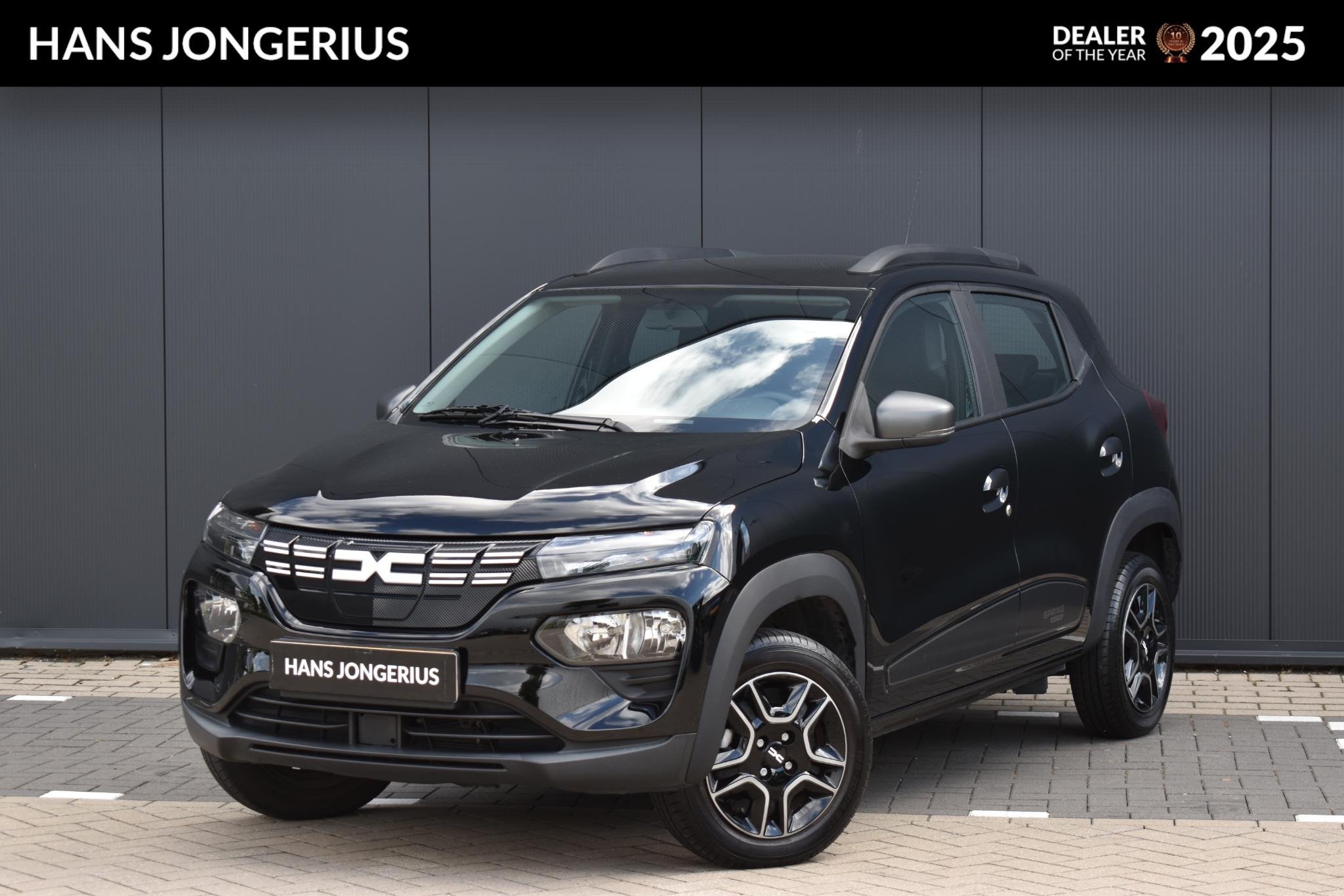 Dacia Spring Expression 27 kWh | DEALER ONDERH. | APPLE CARP, Auto's, Dacia, Dealer onderhouden, Gebruikt, 38 min, Zwart