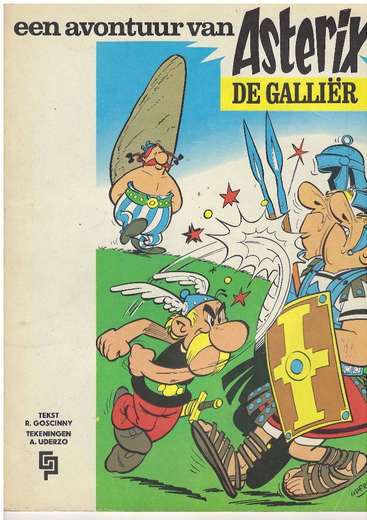 Asterix de Galliër 1e druk 1966, De Geïllustreerde Pers, Boeken, Eén stripboek, Goscinny & Uderzo, Ophalen, Gelezen