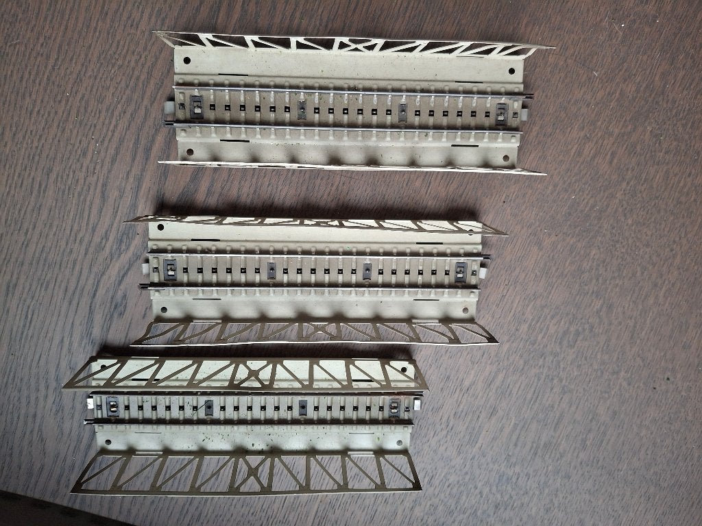 Marklin 7162, 7163, 7167, 7168, 7268 brug metaal H0, Wisselstroom, Gebruikt, Wagon, Ophalen of Verzenden