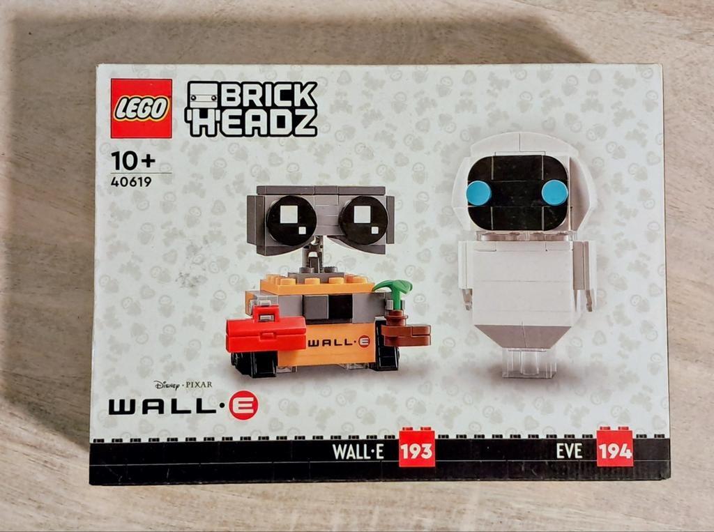 LEGO BrickHeadz 40619 Wall-E en Eve, Ophalen, Nieuw, Complete set, Lego