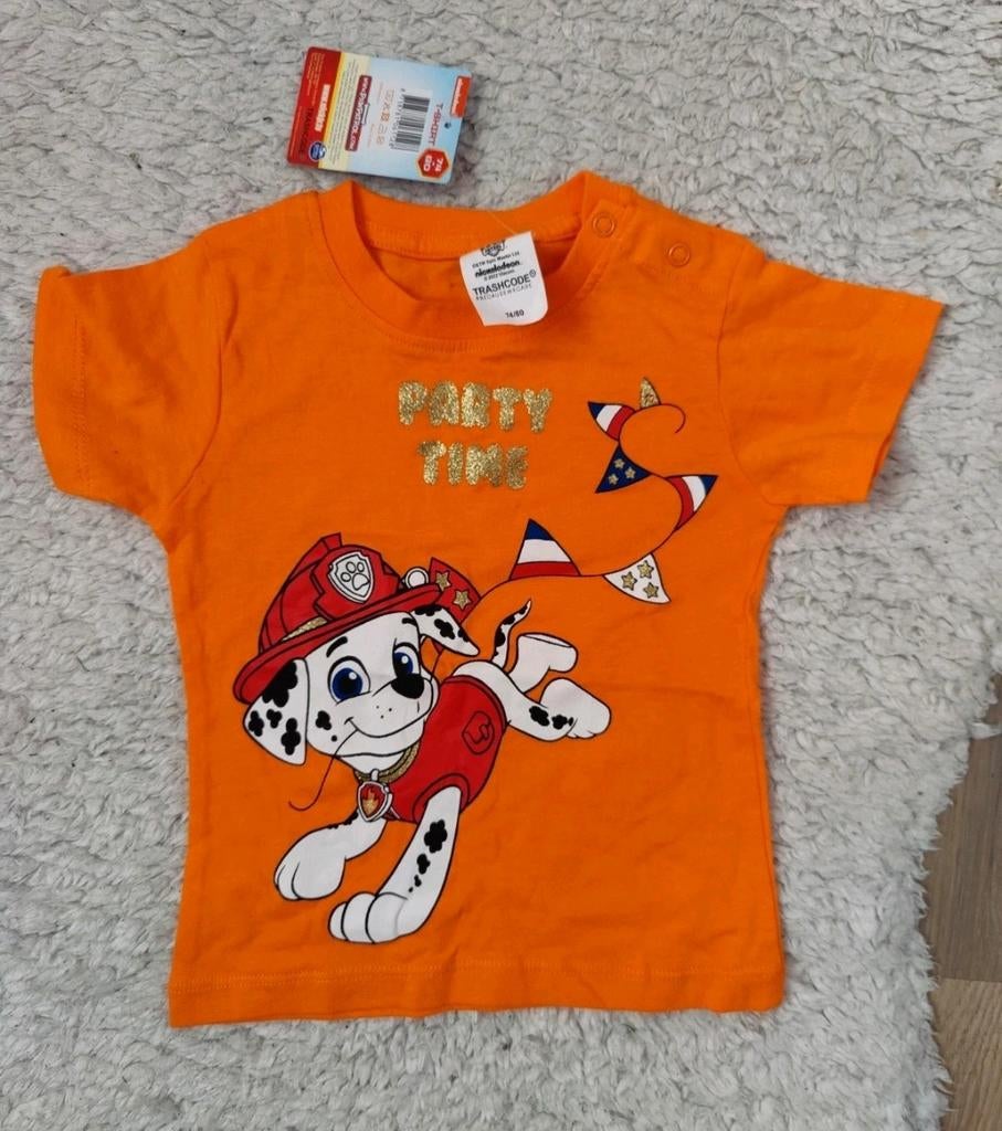 Koningsdag shirt Paw Patrol NIEUW, Ophalen of Verzenden, Nieuw, Jongetje of Meisje, Shirtje of Longsleeve