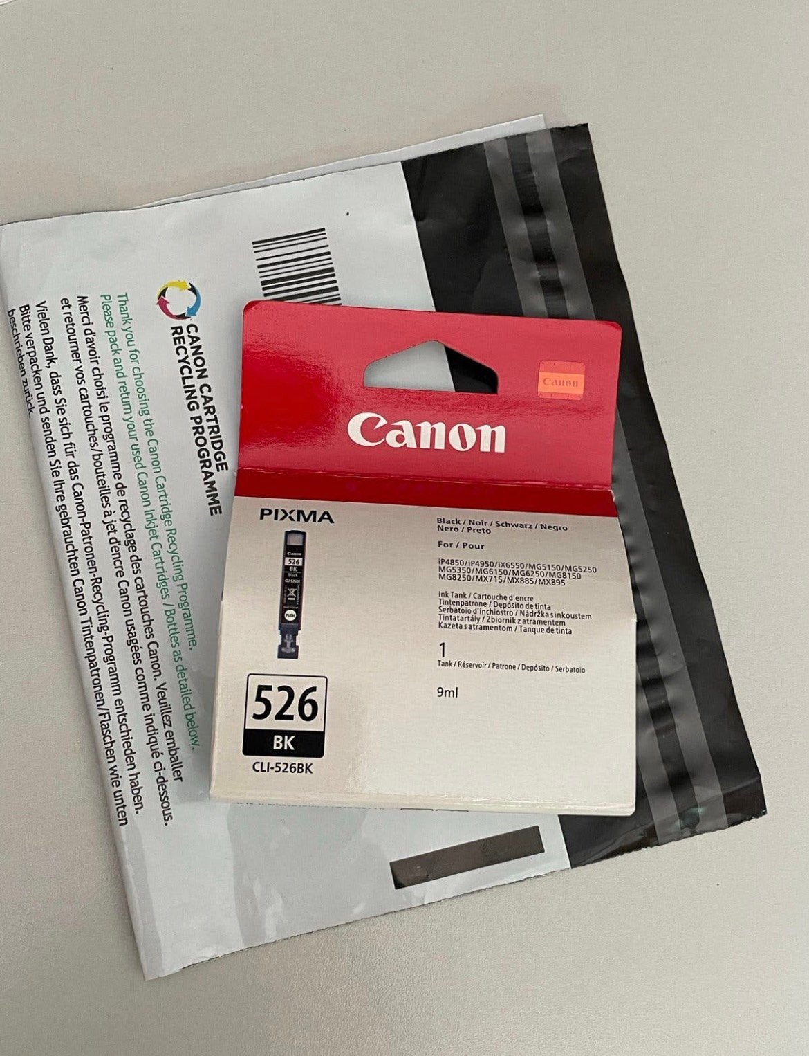 Canon inktcartridge -zwart (nieuw!), Ophalen of Verzenden, Nieuw, Cartridge