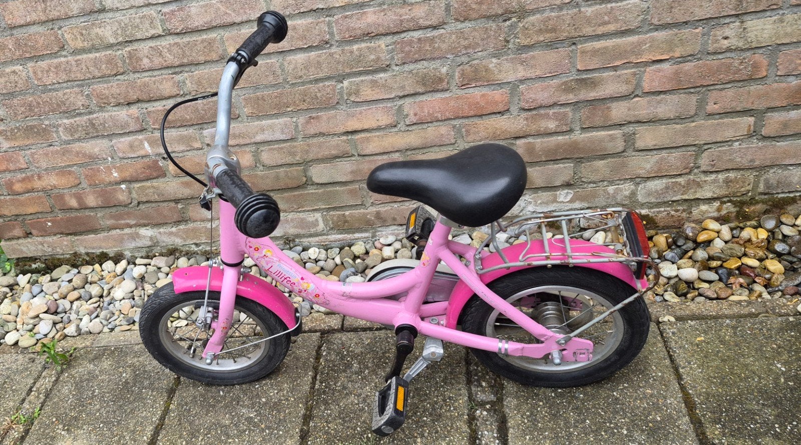 Roze Puky kinderfiets 12 inch, Ophalen, Velgrem, Puky, 16 tot 20 inch