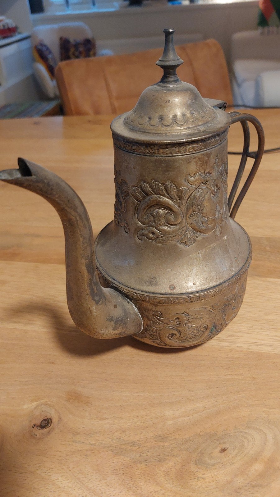 Marokkaanse theepot, berrad, Ophalen of Verzenden, Brons