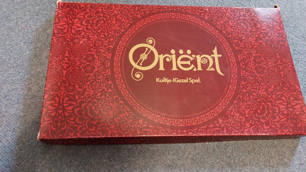 Orient Kuiltje-Kiezel Spel, Hobby en Vrije tijd, Gezelschapsspellen | Bordspellen, Een of twee spelers, Ophalen of Verzenden, Gebruikt