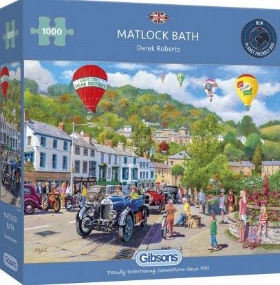 Gibsons - Matlock Bath - 1000 stukjes, Ophalen of Verzenden, 500 t/m 1500 stukjes, Nieuw, Legpuzzel