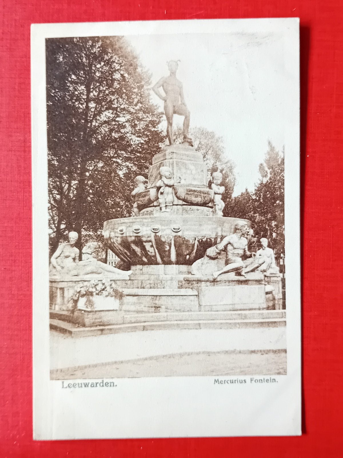 Ansichtkaart Leeuwarden, Verzamelen, Ophalen of Verzenden, 1920 tot 1940, Friesland
