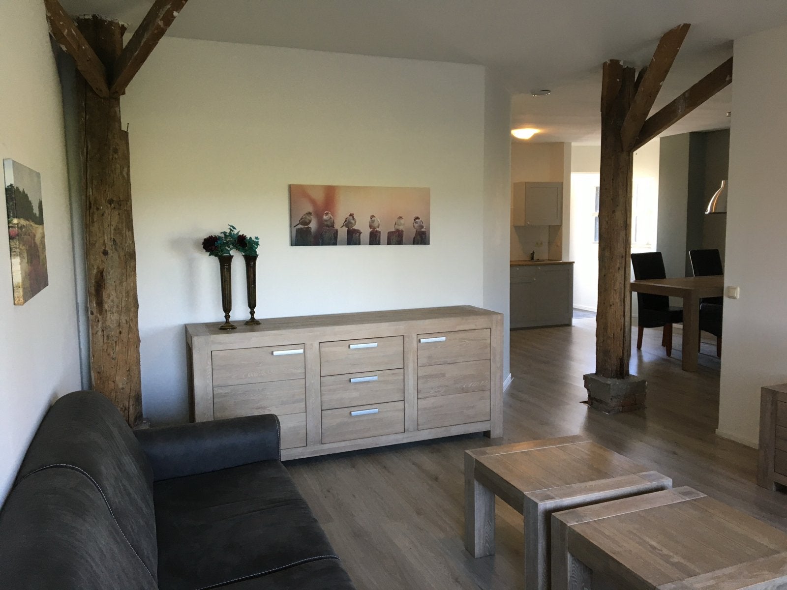 appartement te huur – tijdelijk- omgeving Ureterp/Drachten, Direct bij eigenaar, 2 kamers, 54 m², Friesland