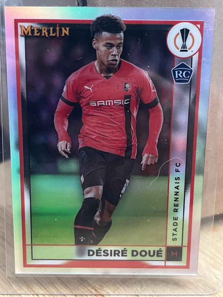 Merlin Désiré Doué RC Stade Rennais FC Spelerskaart, Ophalen of Verzenden, Zo goed als nieuw