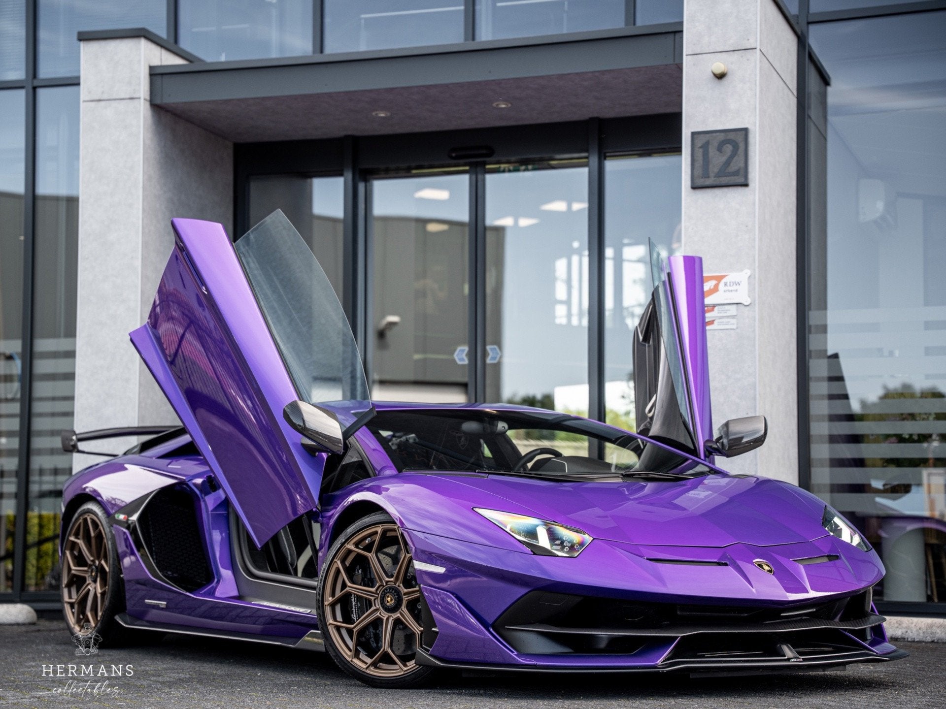 Lamborghini Aventador 6.5 V12 SVJ Coupé / Ad Personam / 1 o, Auto's, Automaat, Dealer onderhouden, Gebruikt, Zwart