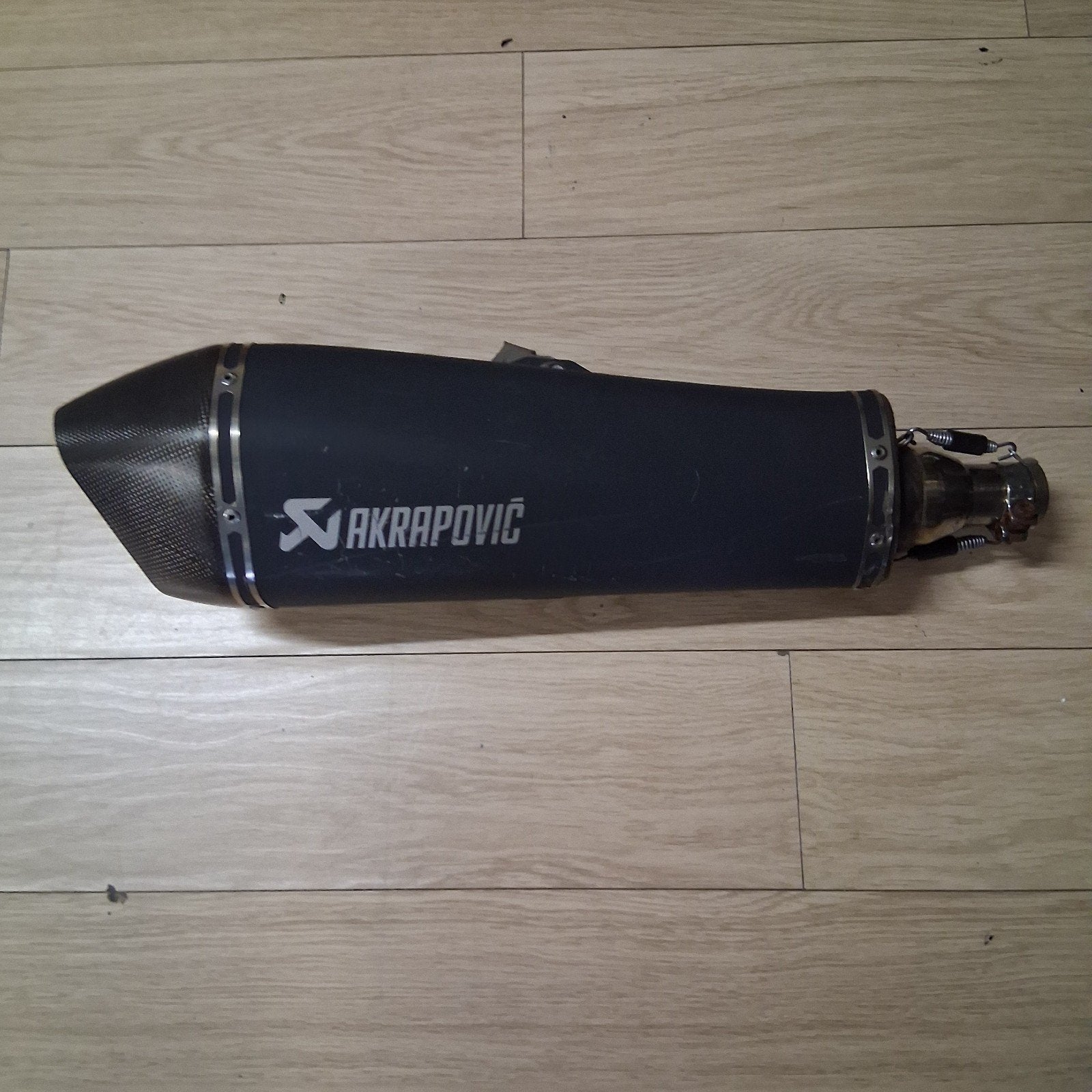piaggio mp3 gilera fuoco akrapovic uitlaat 400 500, Ophalen of Verzenden