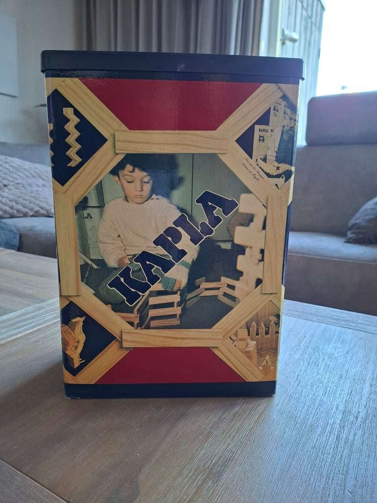 200 Kapla bouwblokken in originele doos, Ophalen of Verzenden, Gebruikt, Overige merken