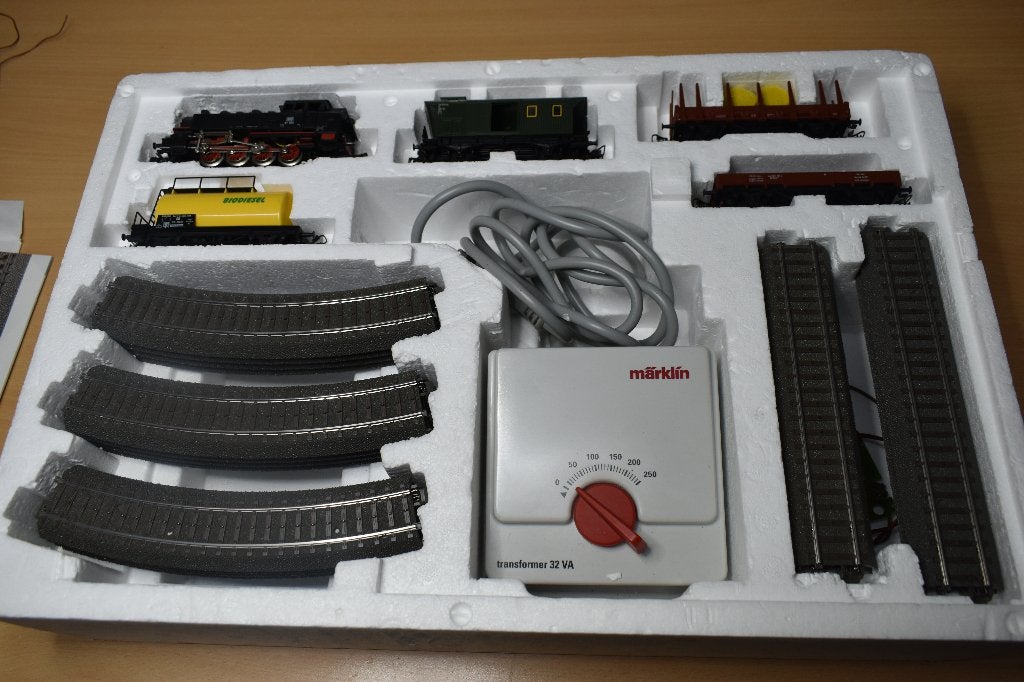 Marklin 29185 startset met digitale lokomotief, Wisselstroom, Treinset, Ophalen of Verzenden, Zo goed als nieuw