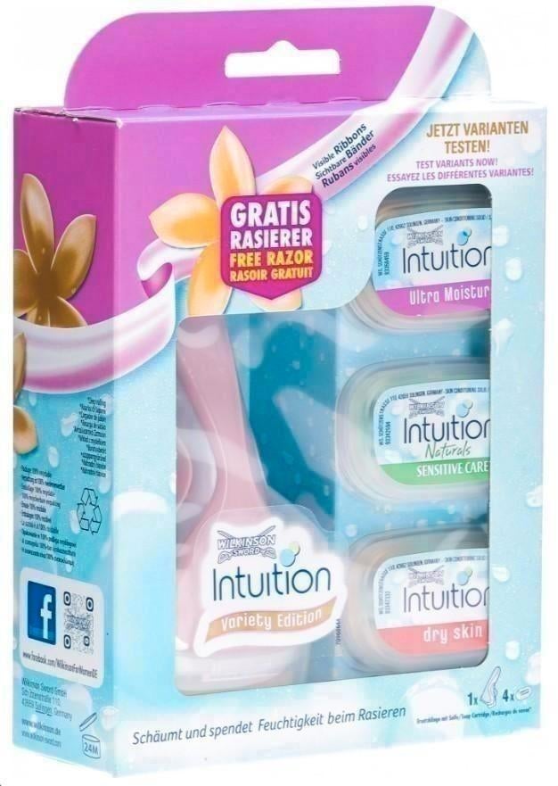 Wilkinson Intuition apparaat + 4 Mesjes (2 voor €20,-) , Ophalen of Verzenden, Nieuw, Overige typen