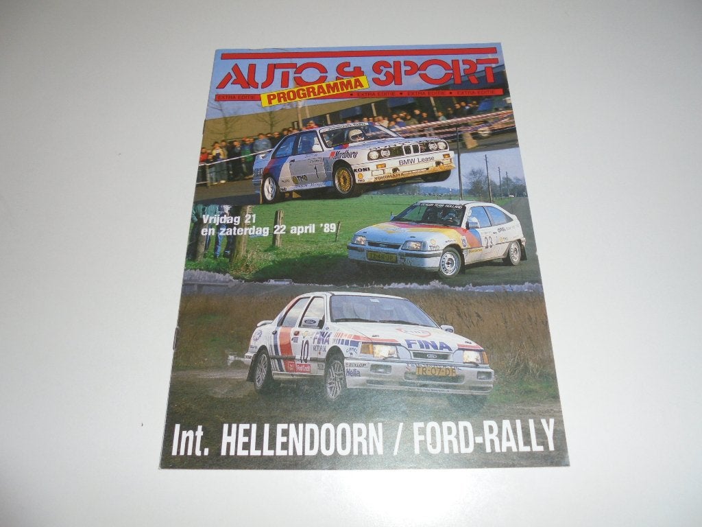 Hellendoorn Rallye 1989 programma, Ophalen of Verzenden, Nieuw, Overige merken