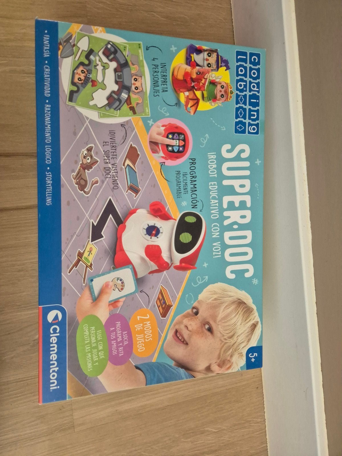Clementoni Coding Lab Super Doc Educatieve Robot, Ophalen of Verzenden, Zo goed als nieuw, Elektronica