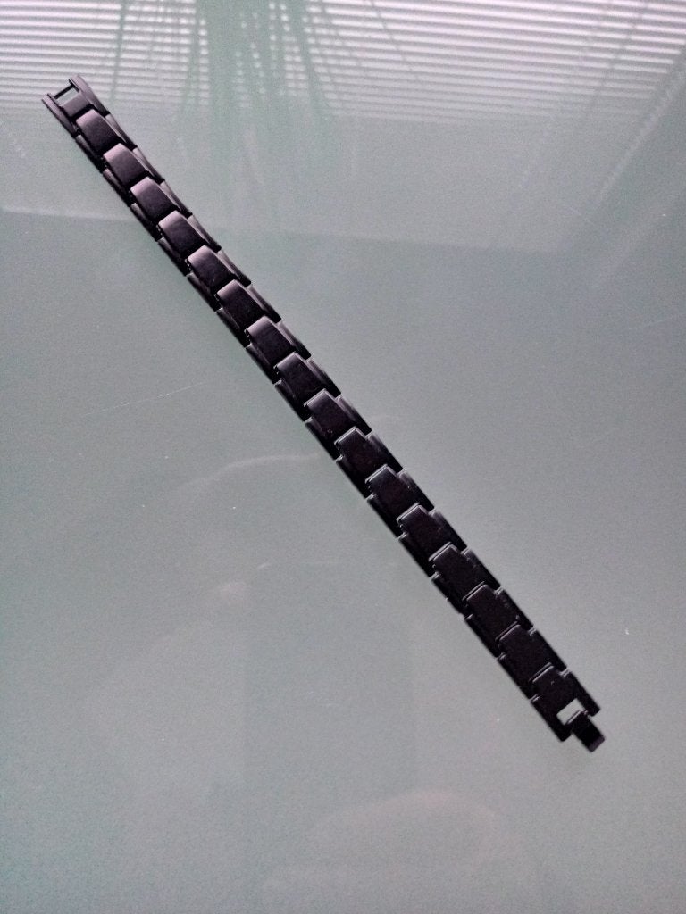 Magnetische armband (nieuw), Sieraden, Tassen en Uiterlijk, Armbanden, Verzenden, Nieuw, Zwart, Staal