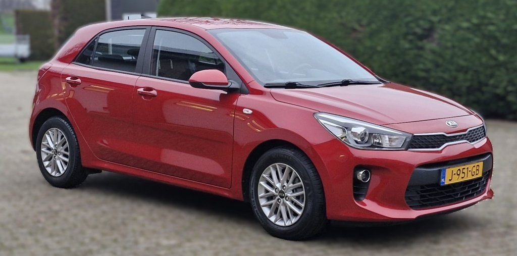 Kia Rio TGDI DynamicPlusLine Met parkeercamera carplay, Auto's, Kia, Gebruikt, Euro 6, Met garantie (alle), 1055 kg